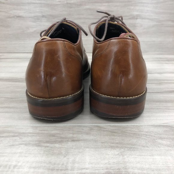 Cole Haan Brown Leather Oxfords Men's Size 8M - Picture 9 of 12
